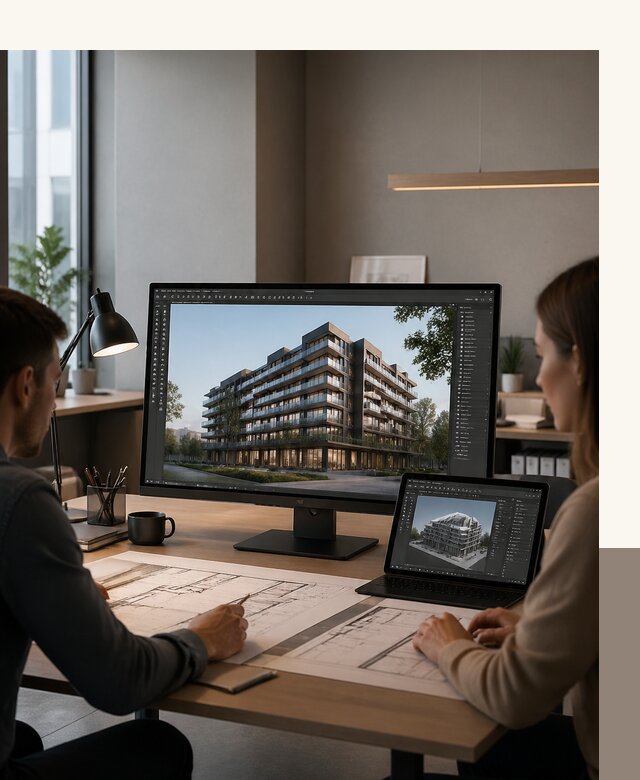 3D визуализация архитектуры и объектов строительства в Краснотурьинске