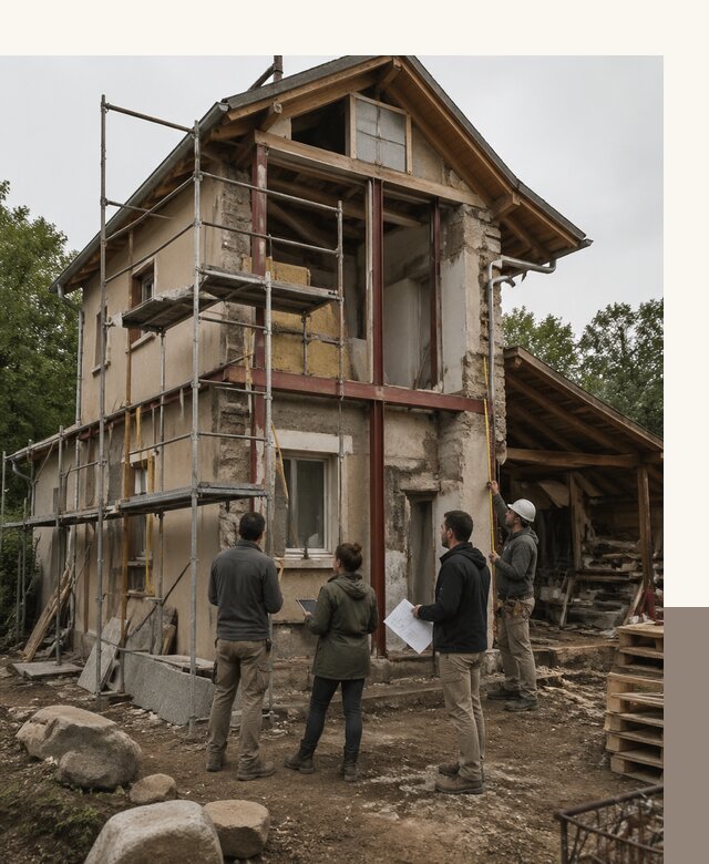 Реконструкция загородного дома под ключ в Краснотурьинске от бюро
