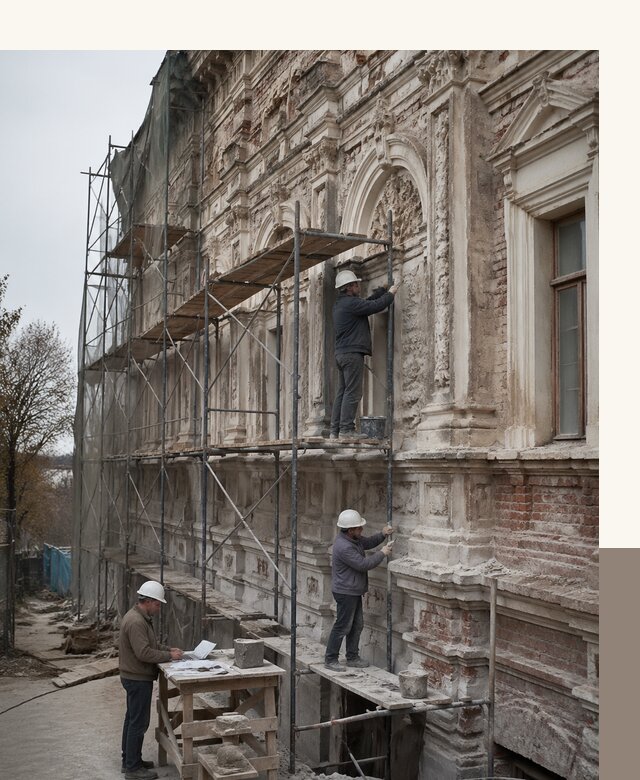Реставрация объектов культурного наследия под ключ в Краснотурьинске